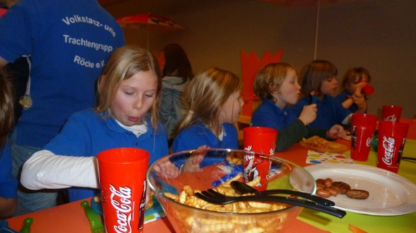 beim Essen beim Essen